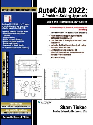 cover image of AutoCAD 2022
